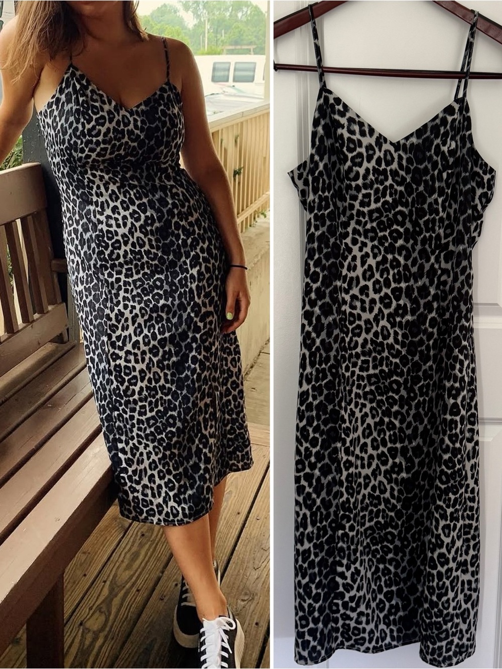 Gilli Animal Print Cami Dress